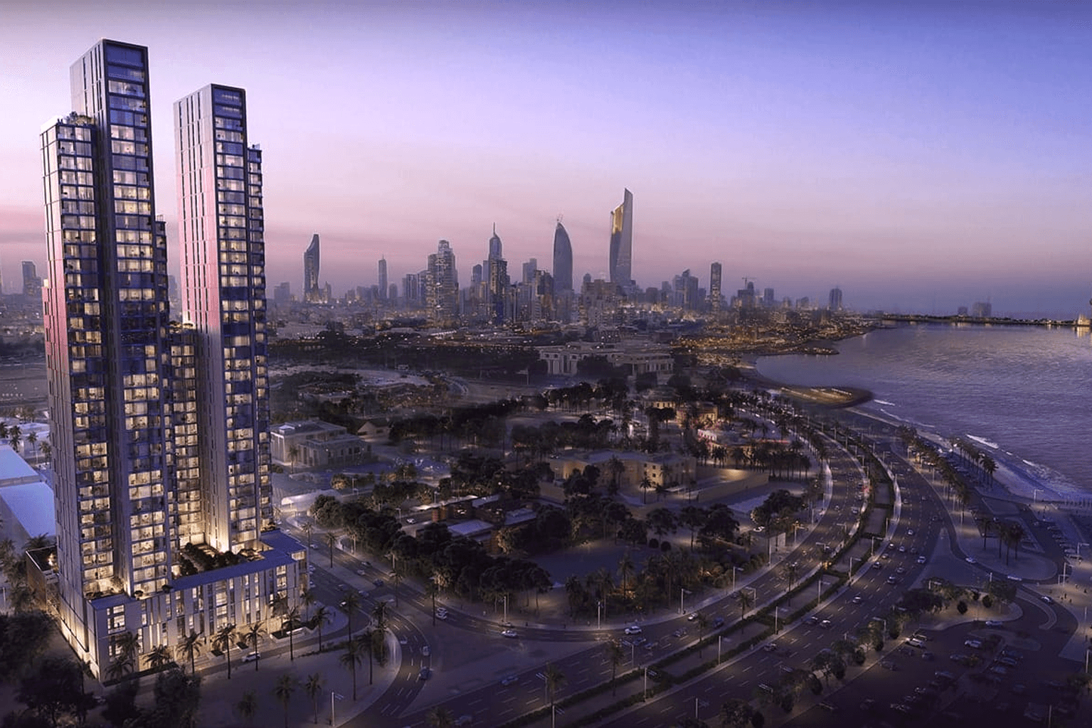 Apartment 1-5 bedrooms 1-6 bathrooms in Kuwait, Kuwait