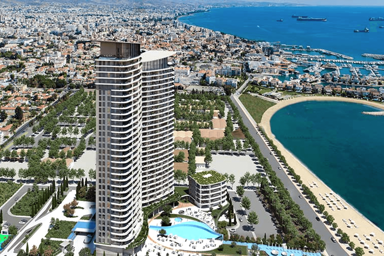 Apartment,Commercial 1-3 bedrooms 1-3 bathrooms in Limassol, Cyprus