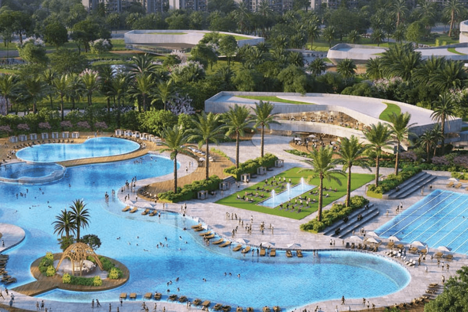 Apartment,House,Commercial 1-6 bedrooms 1-5 bathrooms in New Cairo, Egypt