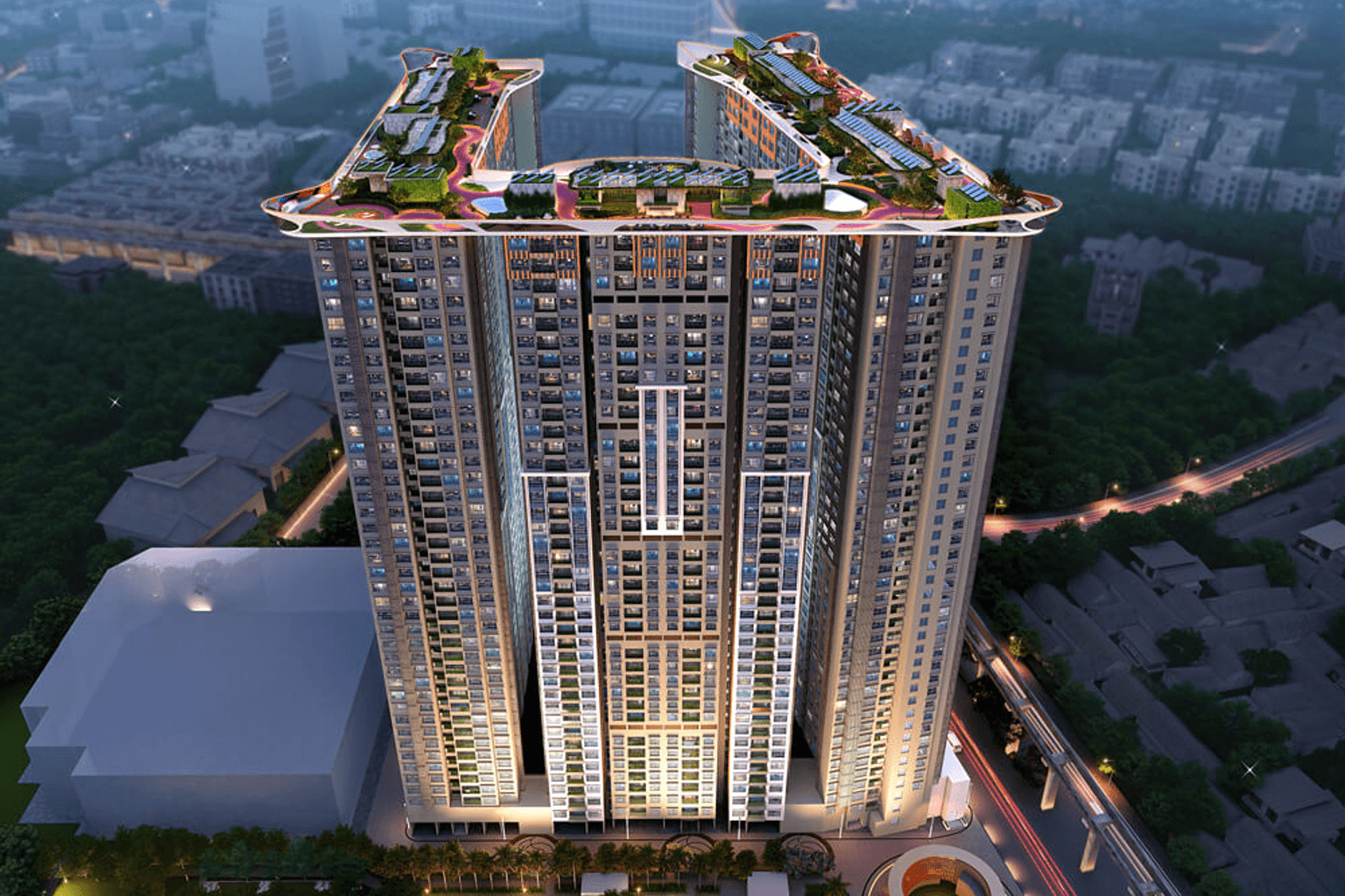 Apartment 1-3 bedrooms 1-3 bathrooms in Mumbai, India