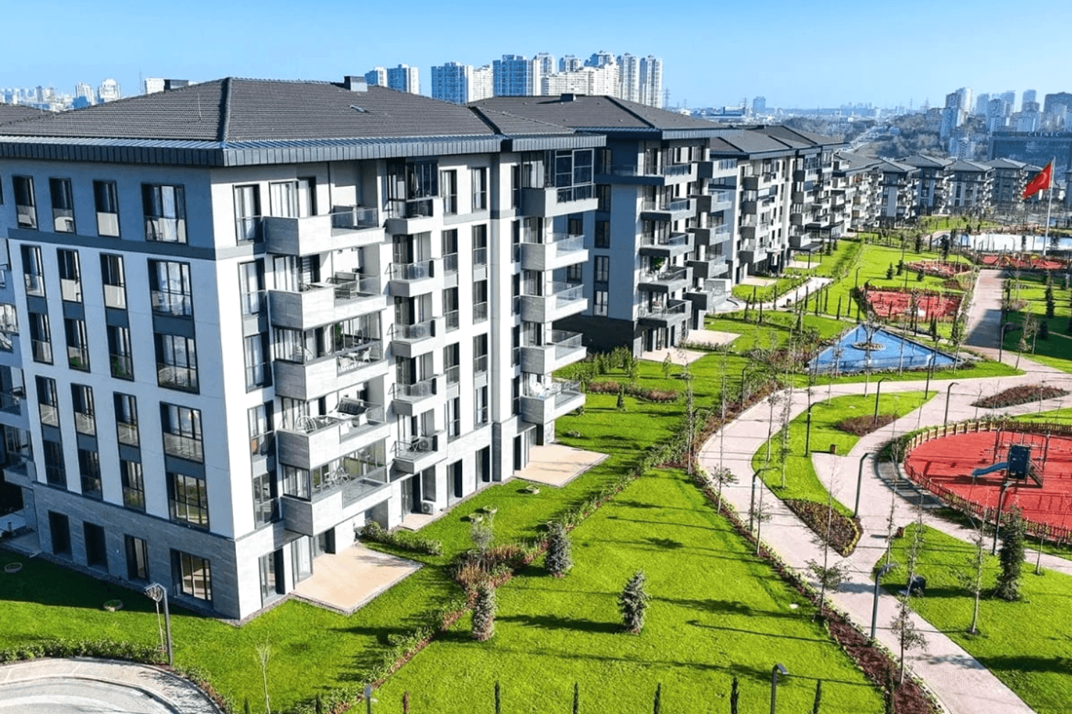 Apartment 1-4 bedrooms 1-3 bathrooms in Istanbul, Turkey