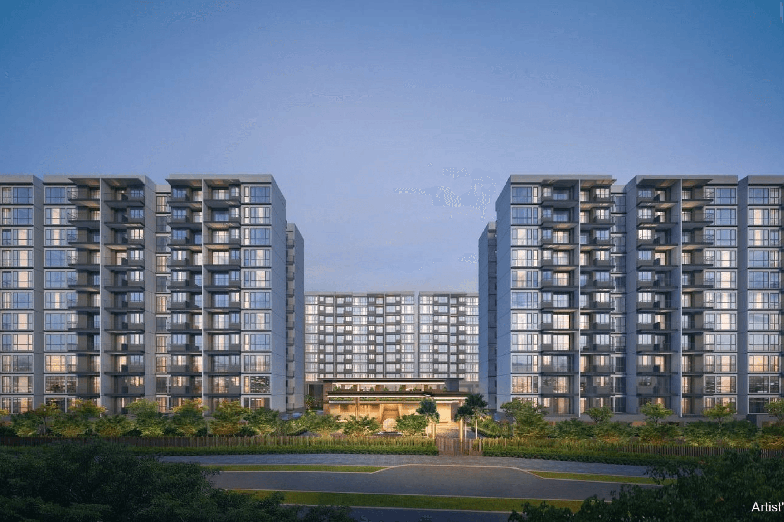 Apartment 1-5 bedrooms 1-4 bathrooms in Singapore, Singapore